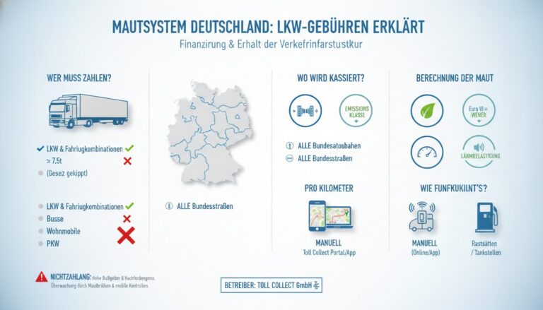 Mautsystem in Deutschland erklärt: So funktionieren die Gebühren auf deutschen Autobahnen