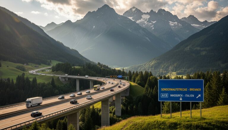 Sondermautstrecken in den Alpen: Brenner, Tauern, Arlberg und Co. im Überblick